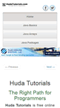 Mobile Screenshot of hudatutorials.com